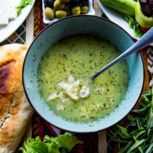 Kale and Parmesan Soup